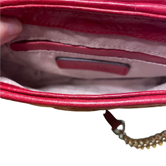 Michael Kors Red Quilted Crossbody - Picture 6 of 7